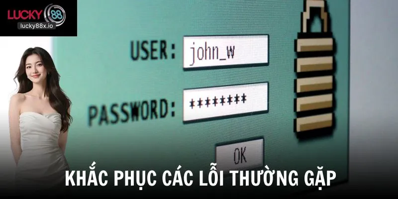 Các lỗi thường gặp khi truy cập vào tài khoản và cách khắc phục