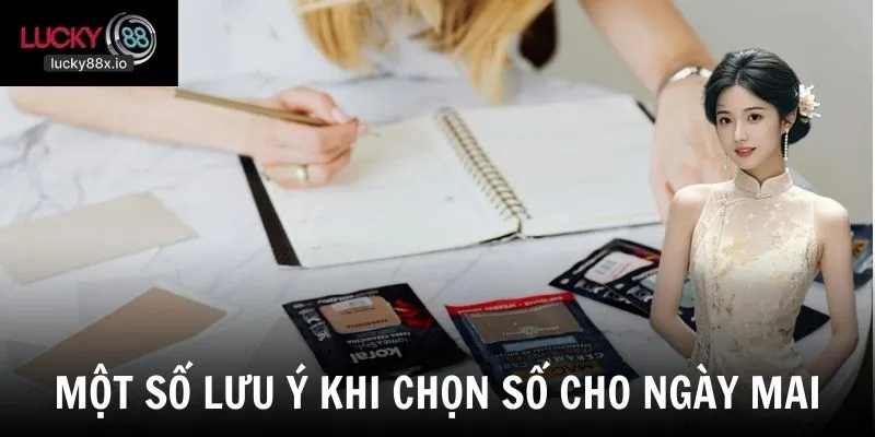 Một số lưu ý quan trọng khi chọn số ngày mai