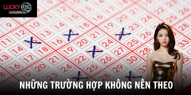 Các tình huống không nên xuống tiền